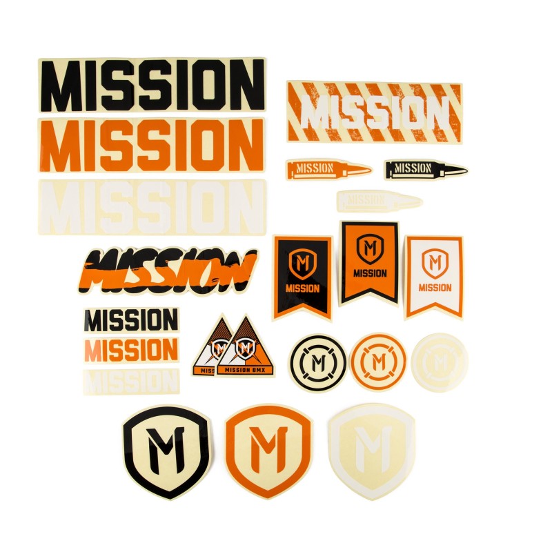 MISSION Assorted Stickers Pack